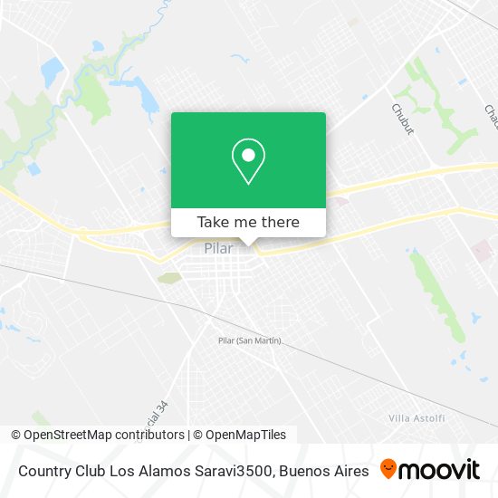 Country Club  Los Alamos Saravi3500 map