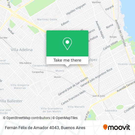 Mapa de Fernán Félix de Amador 4043