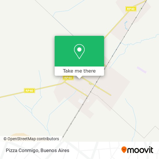 Pizza Conmigo map