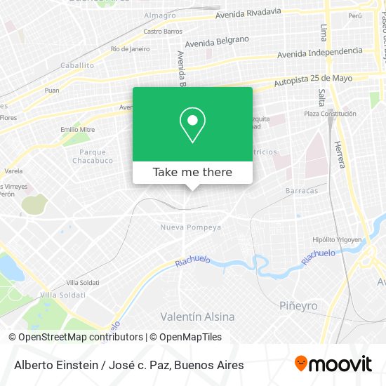 Alberto Einstein / José c. Paz map