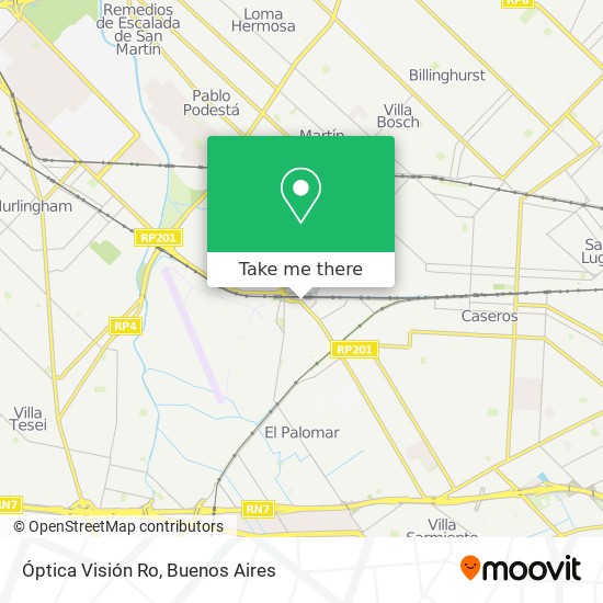 Óptica Visión Ro map