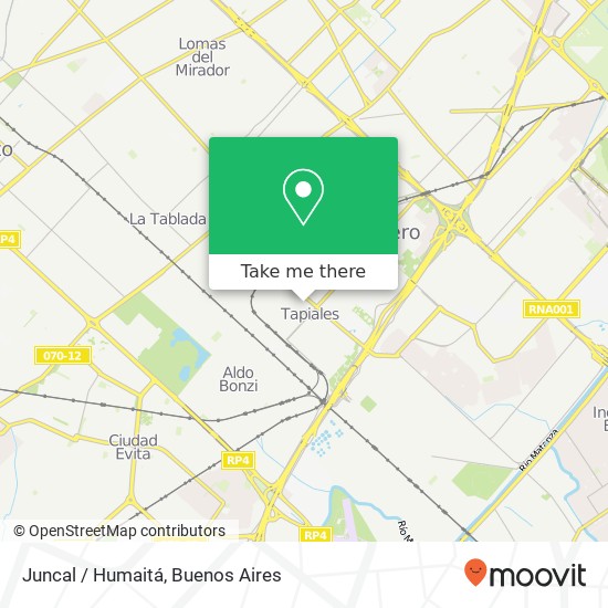 Juncal / Humaitá map