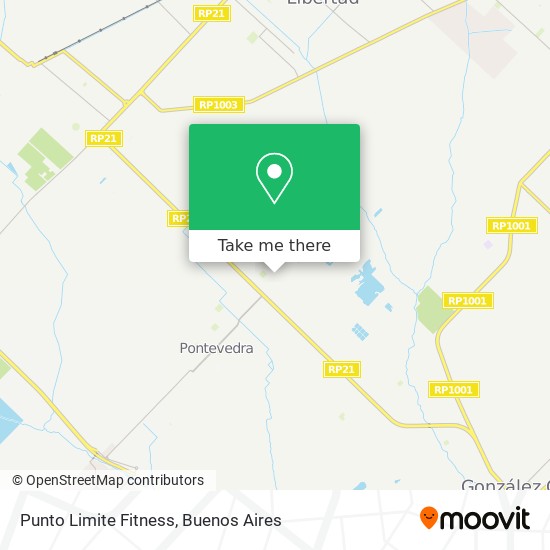 Punto Limite Fitness map