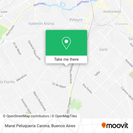 Mapa de Maral Peluquería Canina