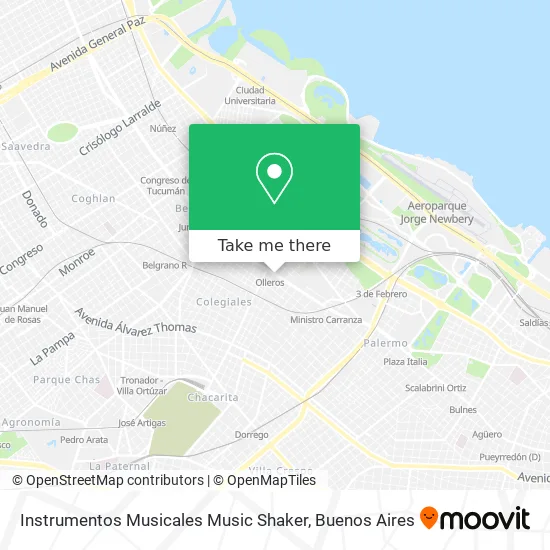 Instrumentos Musicales Music Shaker map