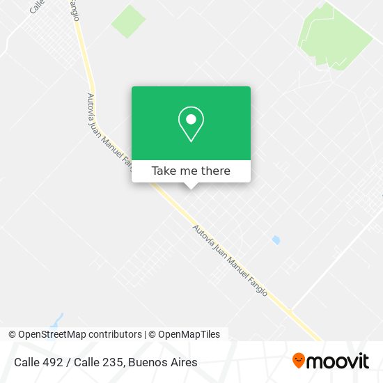 Mapa de Calle 492 / Calle 235