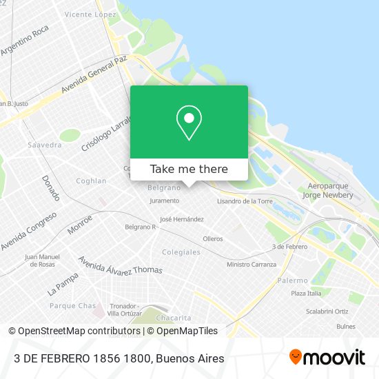 3 DE FEBRERO 1856 1800 map