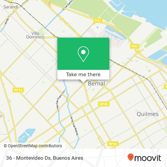 36 - Montevideo Ds map