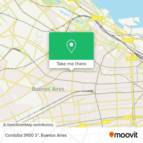 Mapa de Cordoba 3900 3°