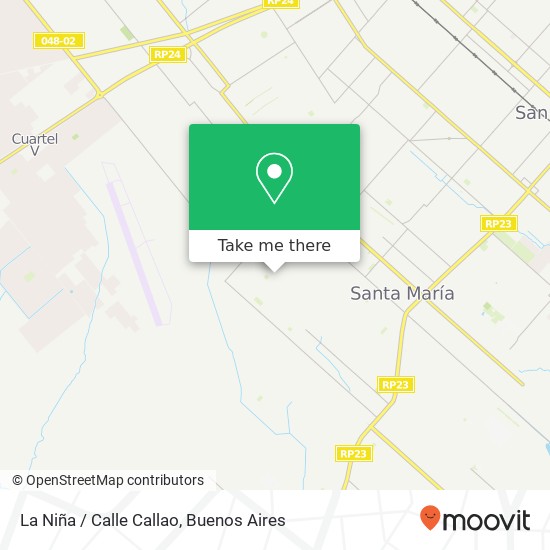 La Niña / Calle Callao map