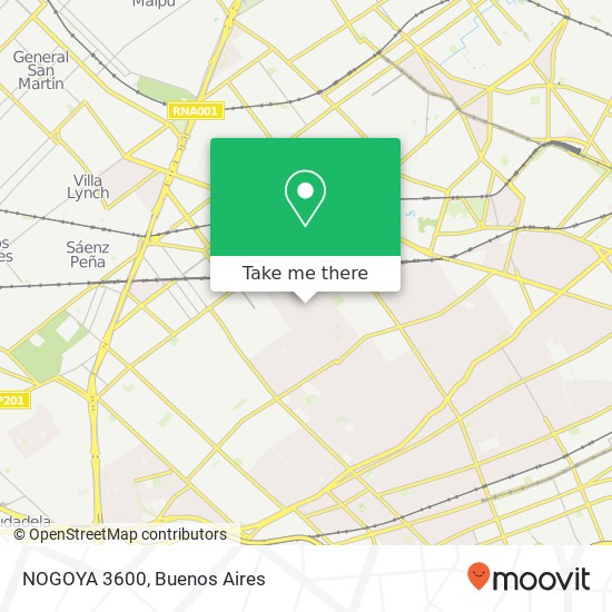 NOGOYA 3600 map