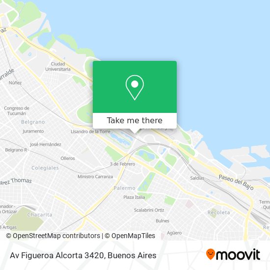 Av  Figueroa Alcorta 3420 map