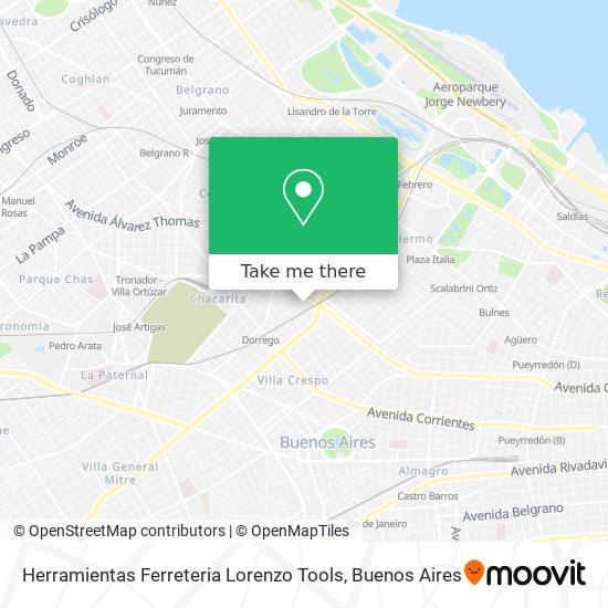 Herramientas Ferreteria Lorenzo Tools map