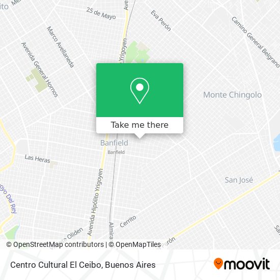 Centro Cultural El Ceibo map