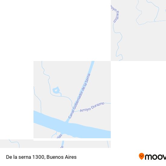 De la serna 1300 map