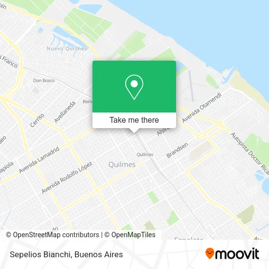 Mapa de Sepelios Bianchi
