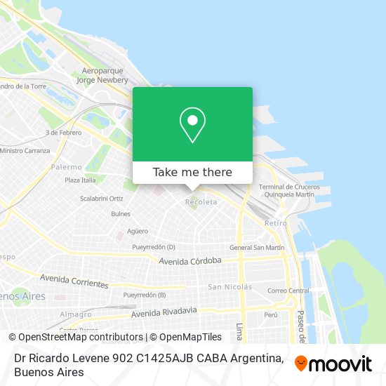 Dr  Ricardo Levene 902  C1425AJB CABA  Argentina map