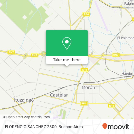 FLORENCIO SANCHEZ 2300 map