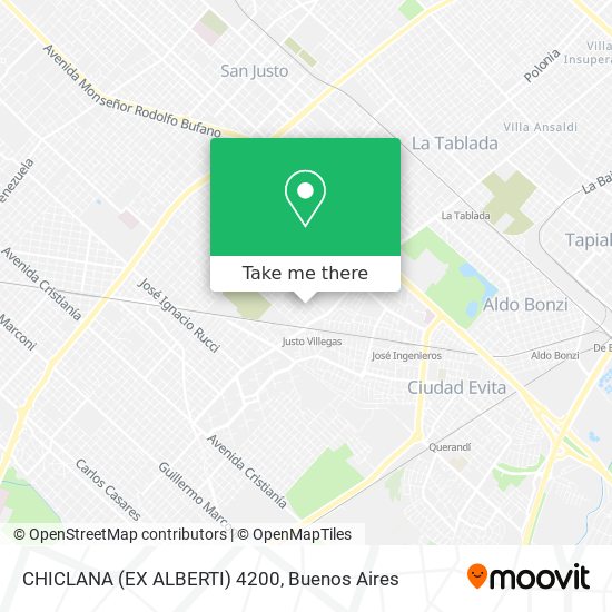 CHICLANA (EX  ALBERTI) 4200 map