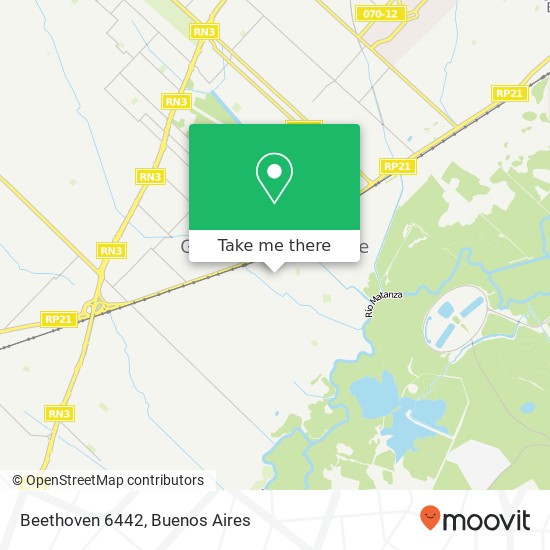Beethoven 6442 map