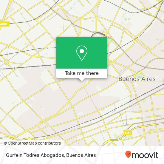 Gurfein Todres Abogados map