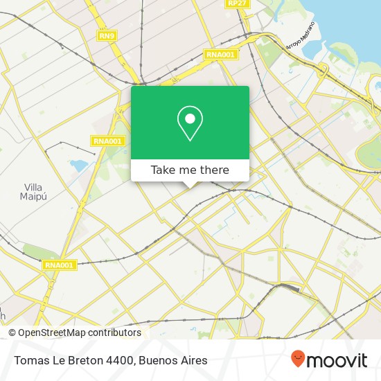 Tomas Le Breton 4400 map