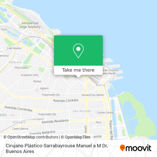 Cirujano Plástico-Sarrabayrouse Manuel a M Dr map