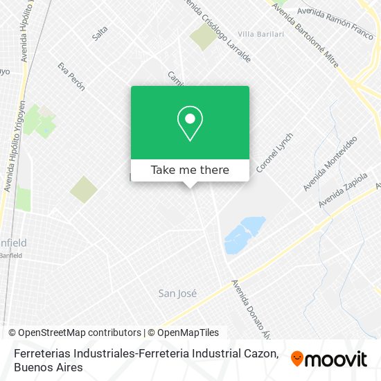 Ferreterias Industriales-Ferreteria Industrial Cazon map