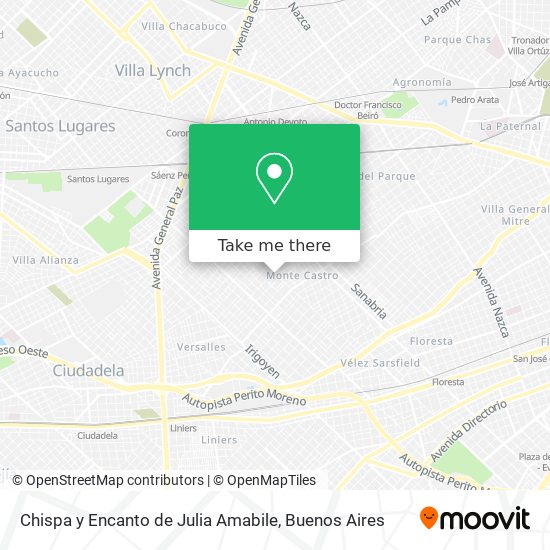 Mapa de Chispa y Encanto de Julia Amabile