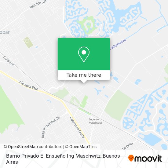 Mapa de Barrio Privado El Ensueño   Ing  Maschwitz