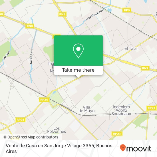 Venta de Casa en San Jorge Village   3355 map