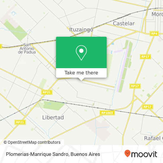 Plomerias-Manrique Sandro map