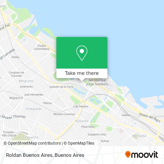 Roldan Buenos Aires map
