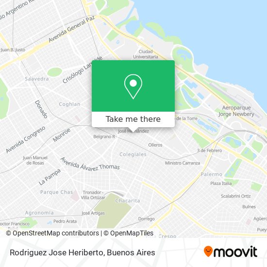 Rodriguez Jose Heriberto map