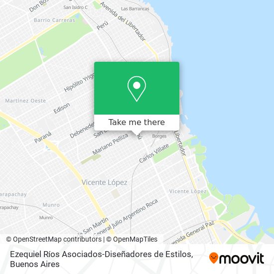 Ezequiel Ríos Asociados-Diseñadores de Estilos map