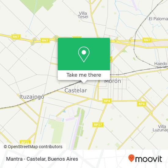 Mantra - Castelar map