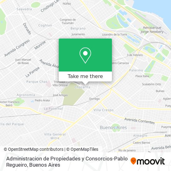 Mapa de Administracion de Propiedades y Consorcios-Pablo Regueiro