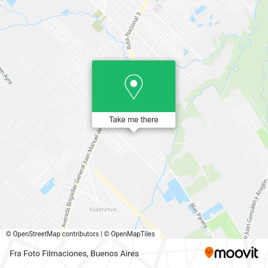 Mapa de Fra Foto Filmaciones