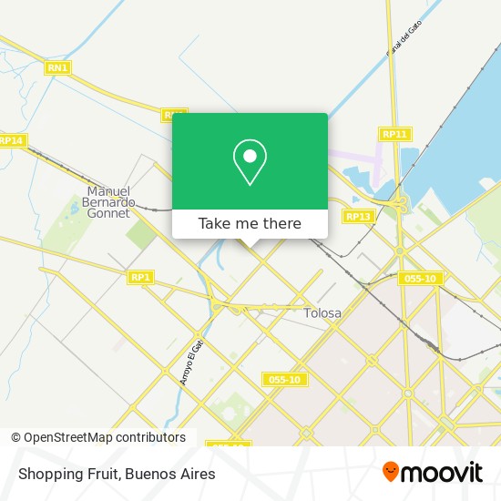 Mapa de Shopping Fruit