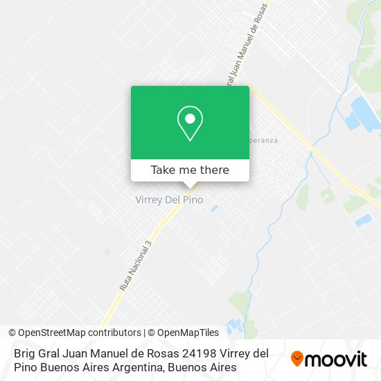 Brig  Gral  Juan Manuel de Rosas 24198  Virrey del Pino  Buenos Aires  Argentina map