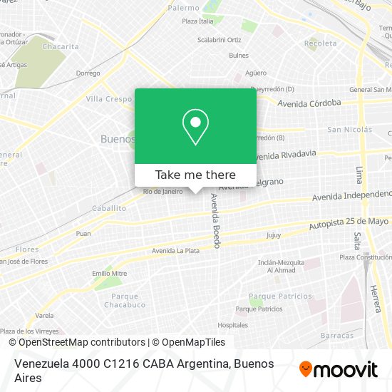 Mapa de Venezuela 4000  C1216 CABA  Argentina
