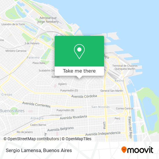 Mapa de Sergio Lamensa