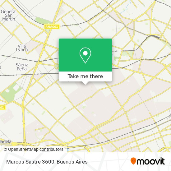 Marcos Sastre 3600 map