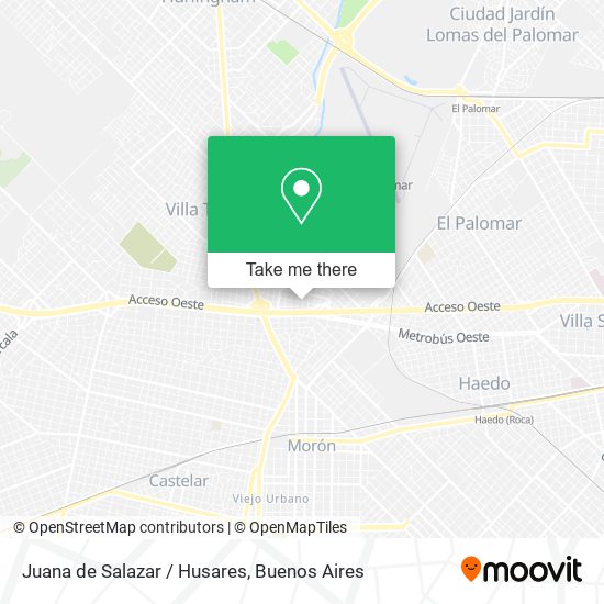 Juana de Salazar / Husares map
