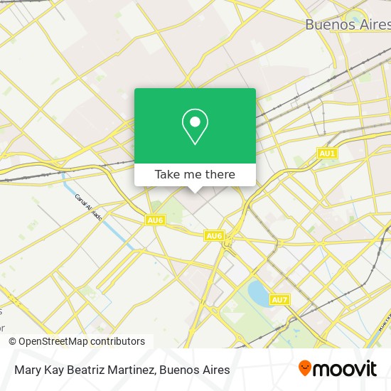 Mary Kay Beatriz Martinez map