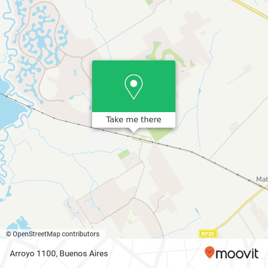 Arroyo 1100 map
