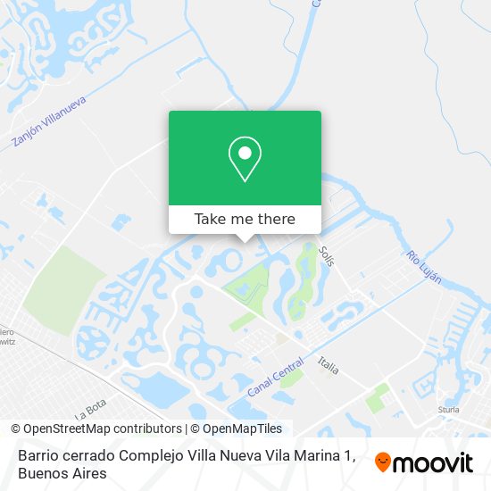 Barrio cerrado Complejo Villa Nueva   Vila Marina 1 map