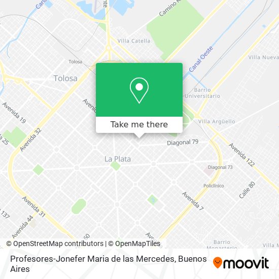 Profesores-Jonefer Maria de las Mercedes map