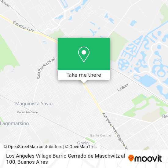 Los Angeles Village Barrio Cerrado de Maschwitz al 100 map