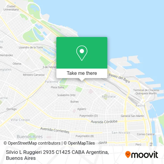 Silvio L  Ruggieri 2935  C1425 CABA  Argentina map